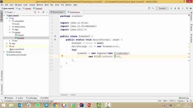 Java - получи чёрный пояс! 4. Класс Scanner. Часть 2