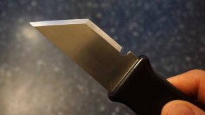 Советский киридаши: строительный нож косяк - стамеска, злая сталь, клинок для EDC