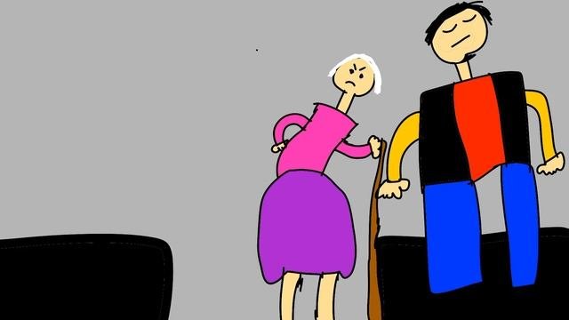 Типичная поездка на маршрутке: