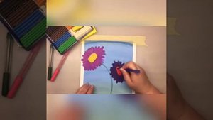 Пластилинография «Весенние цветы».