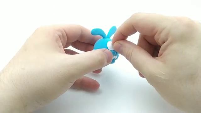 Лепим из воздушного пластилина Амонг Ас Кроша Пчелу смотреть онлайн