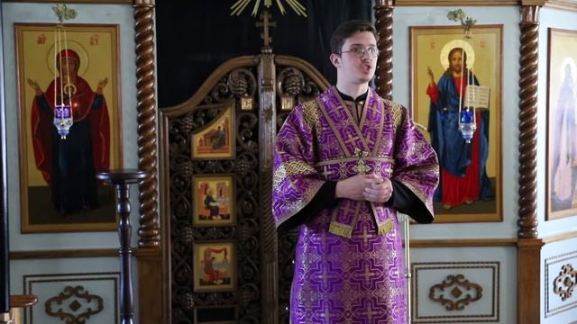 Проповедь чтеца Богдана Пикуна о преподобной Марии Египетской (18 апреля 2021 г). смотреть онлайн