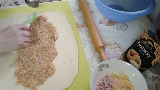 Ленивые пирожки с мясом рецепт выпечки. смотреть онлайн