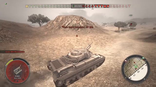 Playing the M53/M55 Artillery - WORLD OF TANKS: XBOX 360 EDITION смотреть онлайн