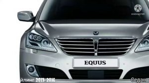 Hyundai Equus - all generation (exterior and interior) #hyundai
