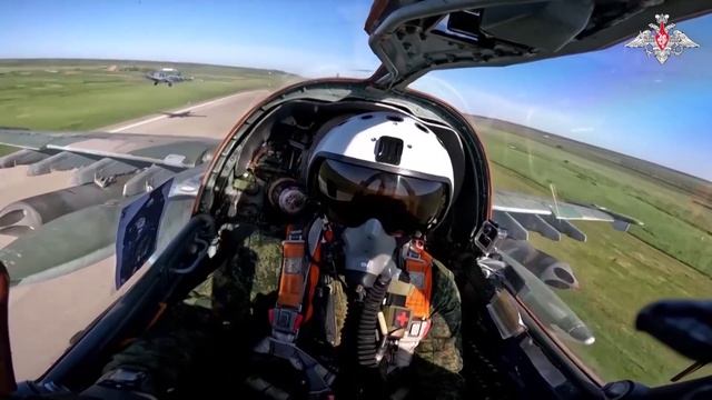⚡️Боевая работа штурмовиков Су-25 ВВО