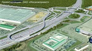 Развязка с улицей Верхние Поля. Москва