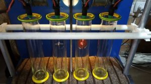 Форд Фокус 2. Промывка чистка  форсунок на самодельном стенде.