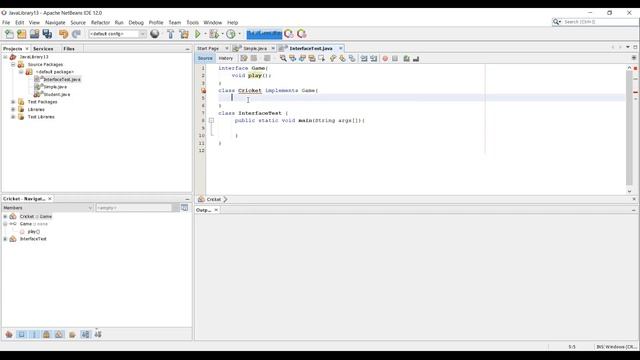 Java Bangla Tutorial 43 : Interface Coding Example in Java