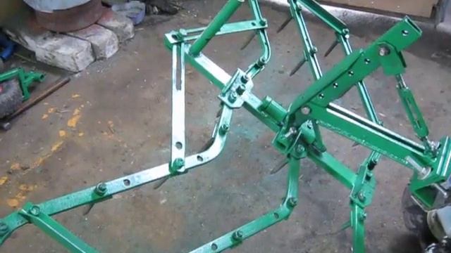 Борона для мотоблока своими руками смотреть онлайн