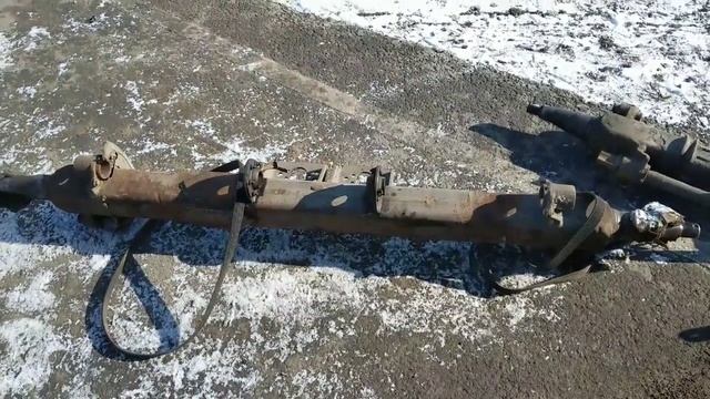 Треснула ось на прицепе. смотреть онлайн