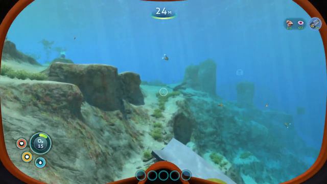 Sabnautica выживание под водой на другой планете  стрим 1 играю впервые