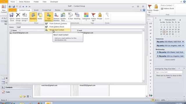 How to Edit Outlook 2010 Distribution Lists смотреть онлайн
