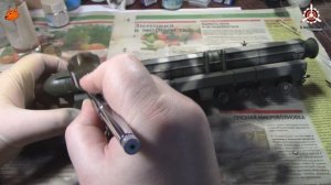 Сборка модели "Тополь". Часть шестая.