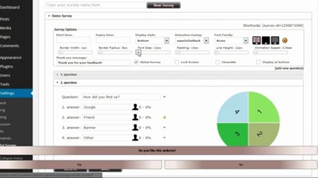 Modal Survey - WordPress Questionnaire Form Plugin смотреть онлайн