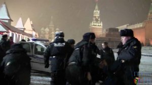 Полиция не дала ЛГБТ спеть гимн России на Красной площади