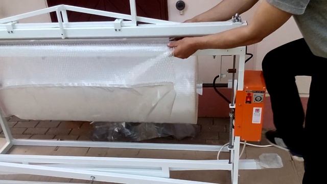 Запайка, сварка и резка пузырчатой пленки 2-4 слоя