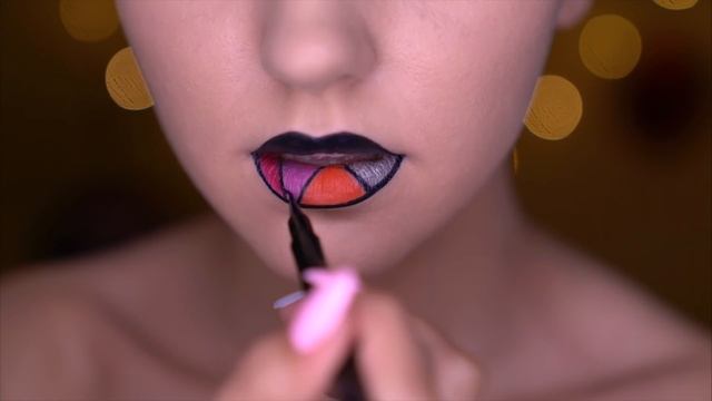 МАКИЯЖ ГУБ НА ХЭЛЛУИН / HALLOWEEN LIPSTICK TUTORIAL // ЕВА МИЛЛЕР смотреть онлайн
