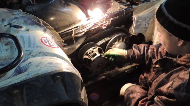 ремень вариатора+пятаки (замена)) смотреть онлайн