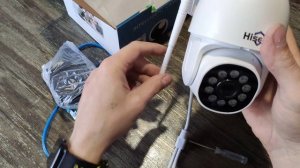 РАСПАКОВКА Hiseeu наружная камера видеонаблюдения