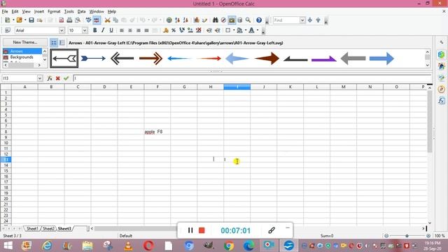 Introduction to open office spreadsheet смотреть онлайн
