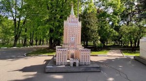 Макеты Сталинских высоток на ВДНХ