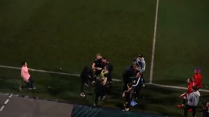 Потасовки Амкала во время матча