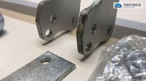 Обзор фаркопа Galia Nissan X-trail T30 Ниссан Х-трейл Т30 2001-2007 после установки