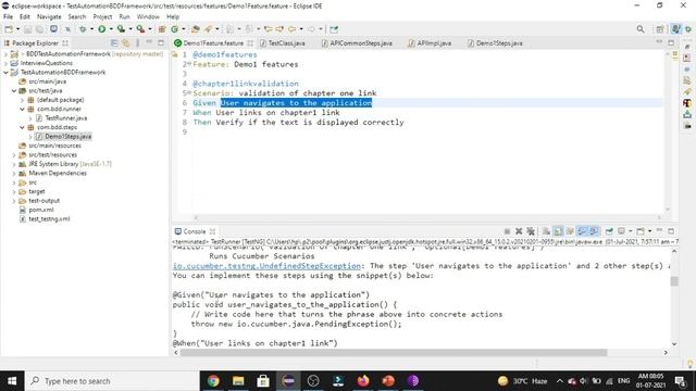 Develop BDD Automation Framework from Scratch | Selenium Java | #StepDefinitionFile #Cucumber #BDD