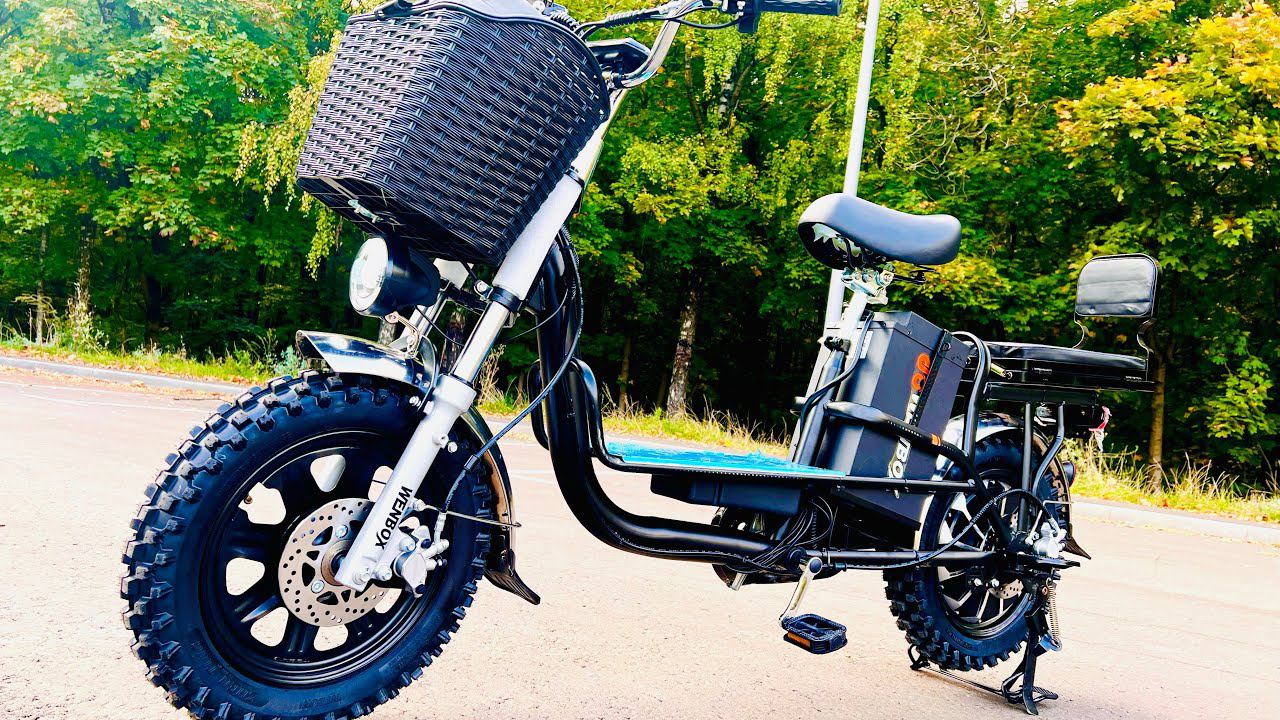 Электровелосипед Монстр Снег PRO - ВЕРШИНА ЭВОЛЮЦИИ! Обзор, замер максималки, разбор, замер АКБ. смотреть онлайн