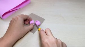 Роза из фоамирана ЗА 5 МИНУТ Rose Foam sheet craft ideas