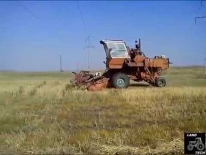 Комбайн Нива СК 5М Combain Niva Sk 5M harvester