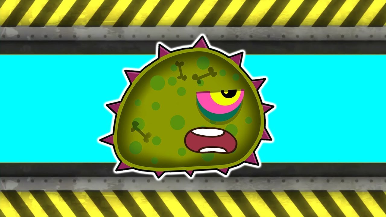 Суровый ЛИЗУН ГЛАЗАСТИК на ВОЕННОЙ БАЗЕ #1! Игра Tales from Space Mutant Blobs Attack смотреть онлайн