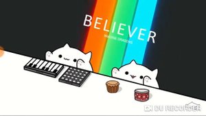 котики поют клип Believer