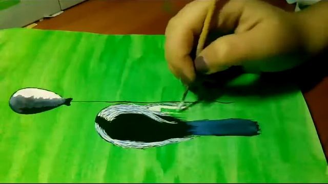 Рисунок девочка с шариком смотреть онлайн