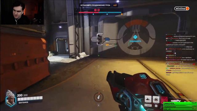 БРАТИШКИН ИГРАЕТ В Overwatch 2 С 89 СКВАДОМ #1 смотреть онлайн