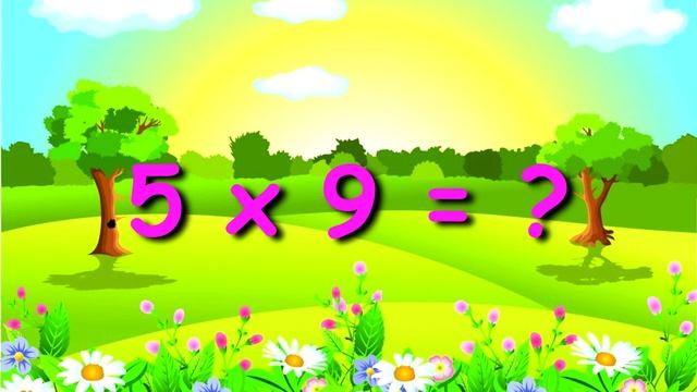 Тренажер таблиці множення на 4-5 /// Математичний диктант смотреть онлайн