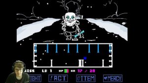 Сражаюсь с свап Сансом! Underswap Sans fight (demo)