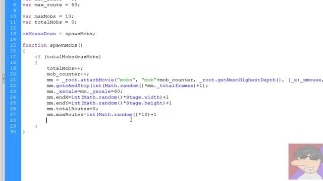 Видео Уроки Flash. Простейший AI смотреть онлайн