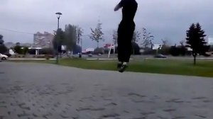 Двойной Аксель на полу