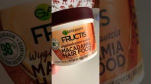 Garnier Fructis Macadamia Hair Food - хорошая бюджетная маска для волос❤️