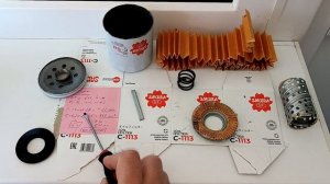 Распил масляного фильтра SAKURA C-1113