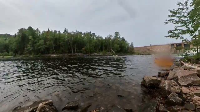 Solo canoe whitewater training - Part One смотреть онлайн