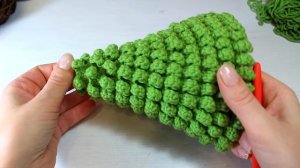 Мастер-класс ЁЛОЧКА крючком. Схема Ёлочки.