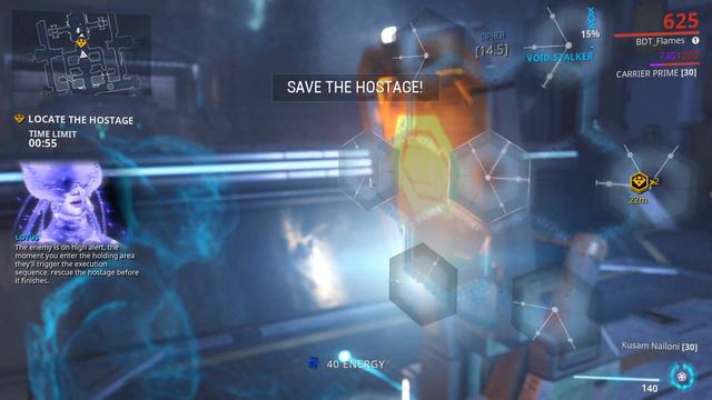 Warframe Oceanum (Pluto) Mission Rescue level 50-60 смотреть онлайн