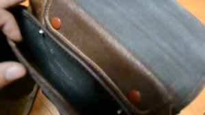 Планшет- сумка полевая, офицерская, старого образца, кирзовая.