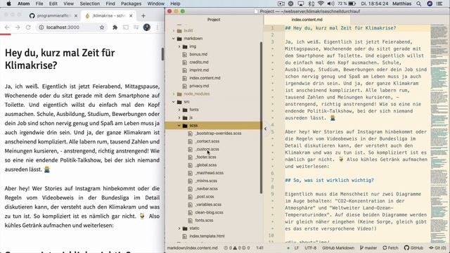 OER onepager with gulp and bootstrap смотреть онлайн