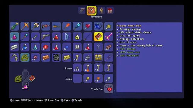 terraria 1.3 water bolt how to getover view panda king40