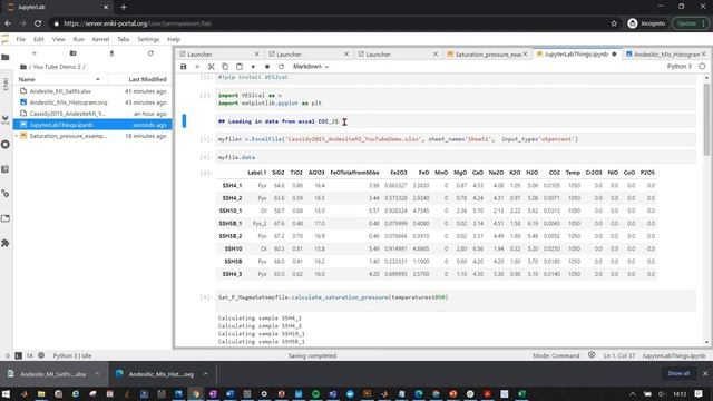 JupyterLab Examples смотреть онлайн