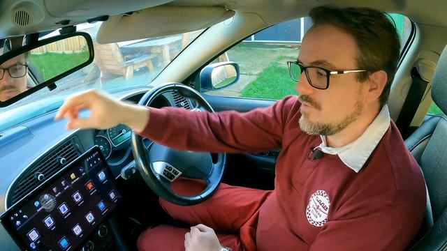 AWESOME KSPiV Huge Rotating 13.6 inch Car PX6 Android Head Unit Radio - 4gb RAM - DSP -Apple CarPla смотреть онлайн